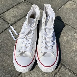 white Converse